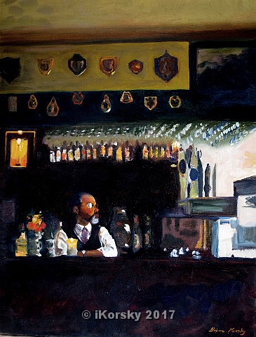 pelican inn bar 18x24.jpg - 3500 USD